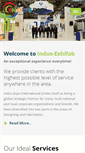 Mobile Screenshot of indus-exhifab.com
